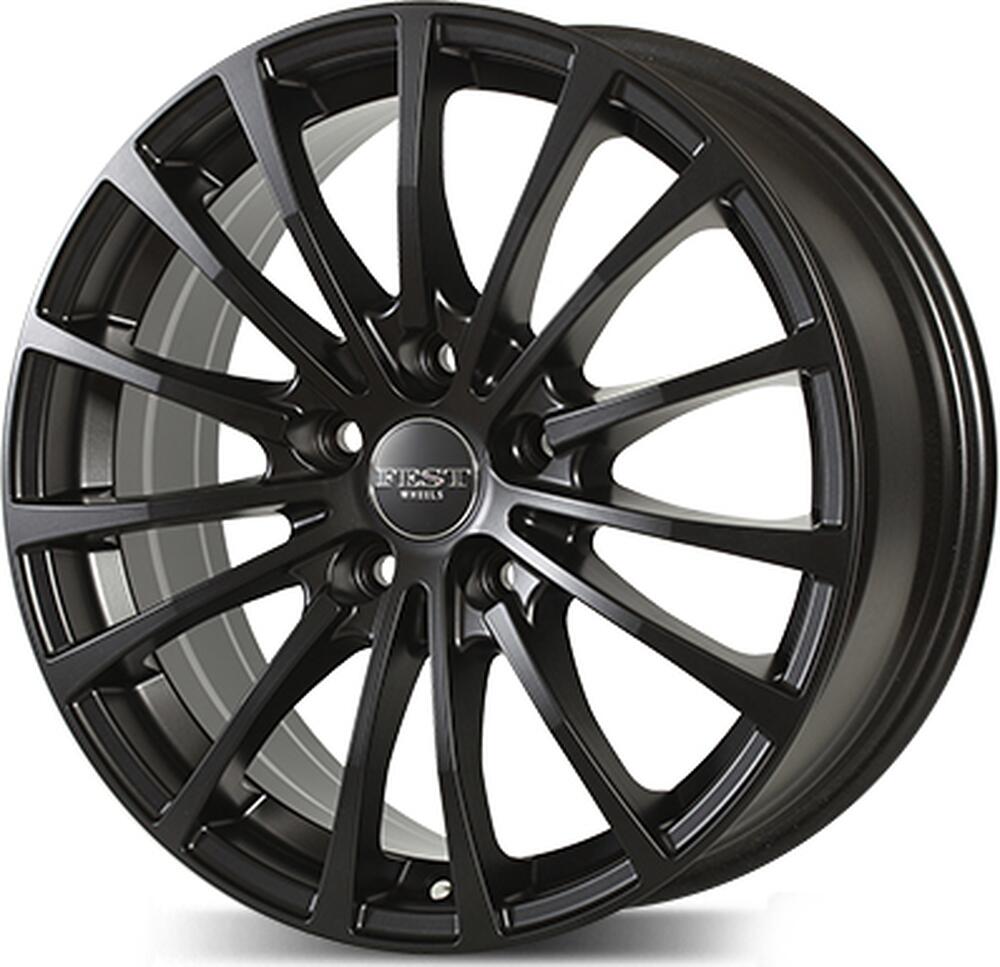 Прома Цунами 7x17 5x112 ET 40 Dia 57.1 Черный матовый new