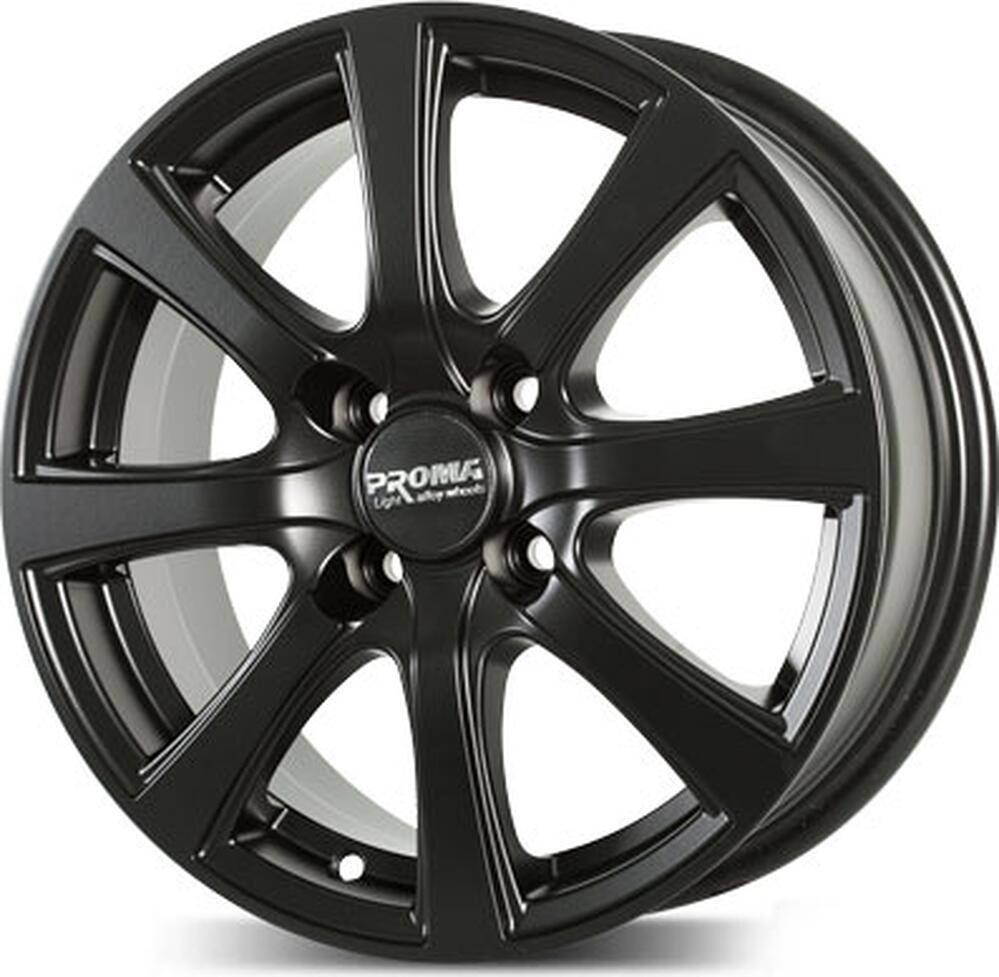 Прома Колизей 6x15 5x100 ET 38 Dia 57.1 Черный матовый new