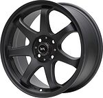 Race Ready CSS356 7x16 4x100 ET 42 Dia 60.1 BLK/M