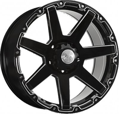 Race Ready CSSD2805 7x16 6x139.7 ET 10 Dia 110.1 BLK-W-S-R
