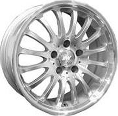 Racing Wheels BZ-24 8x17 5x112 ET 37 Dia 66.6 Хром