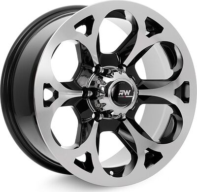 Racing Wheels H-276 8x16 5x139.7 ET -13 Dia 108.2 BK F/P