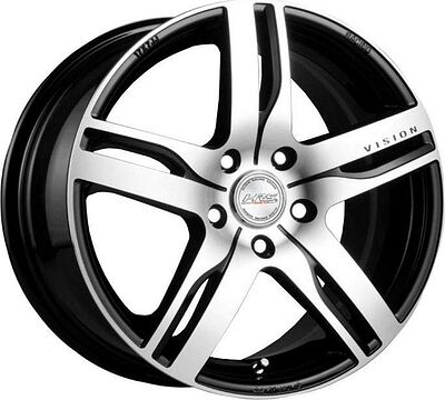 Racing Wheels H-459 6.5x15 4x114.3 ET 40 Dia 67.1 BK F/P
