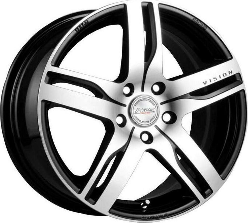 Racing Wheels H-459 7x16 5x114.3 ET 40 Dia 66.1 BK F/P