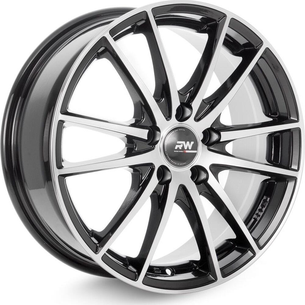 Racing Wheels H-498 8x18 5x114.3 ET 38 Dia 67.1 BK F/P