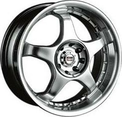 Racing Wheels H-115 7x16 4x100 ET 38 Dia 67.1 OG-OJBK P