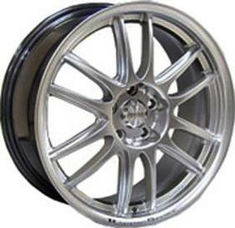 Racing Wheels H-285 7x15 5x112 ET 38 Dia 73.1 Chrome