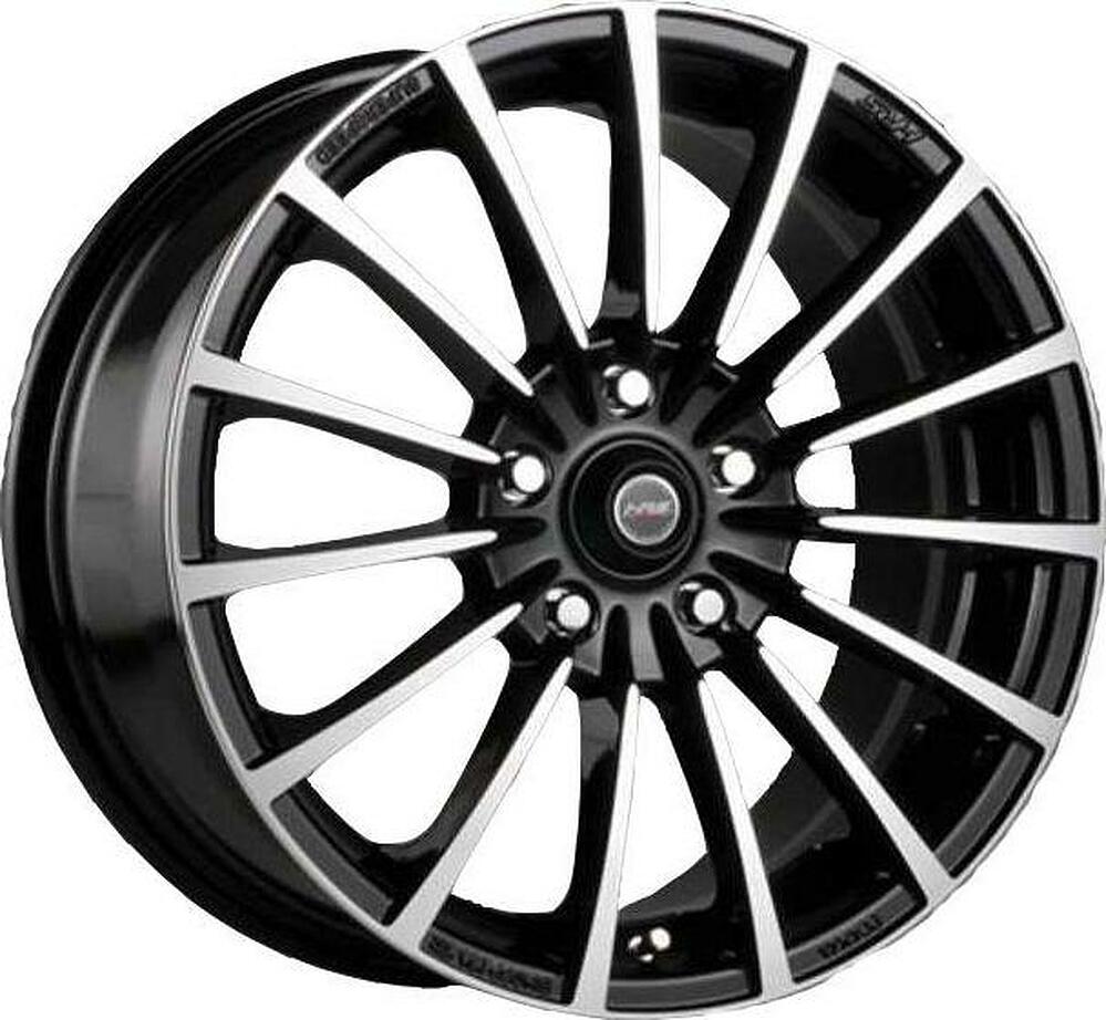 Racing Wheels H-429 6.5x15 5x114.3 ET 40 Dia 67.1 BK F/P