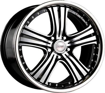 Racing Wheels H-434 8.5x20 5x114.3 ET 35 Dia 67.1 BK F/P