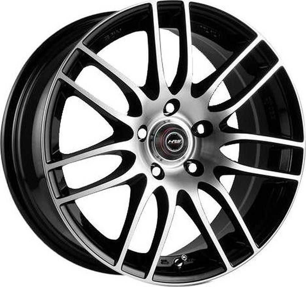Racing Wheels H-478 6.5x15 5x114.3 ET 40 Dia 67.1 BK F/P