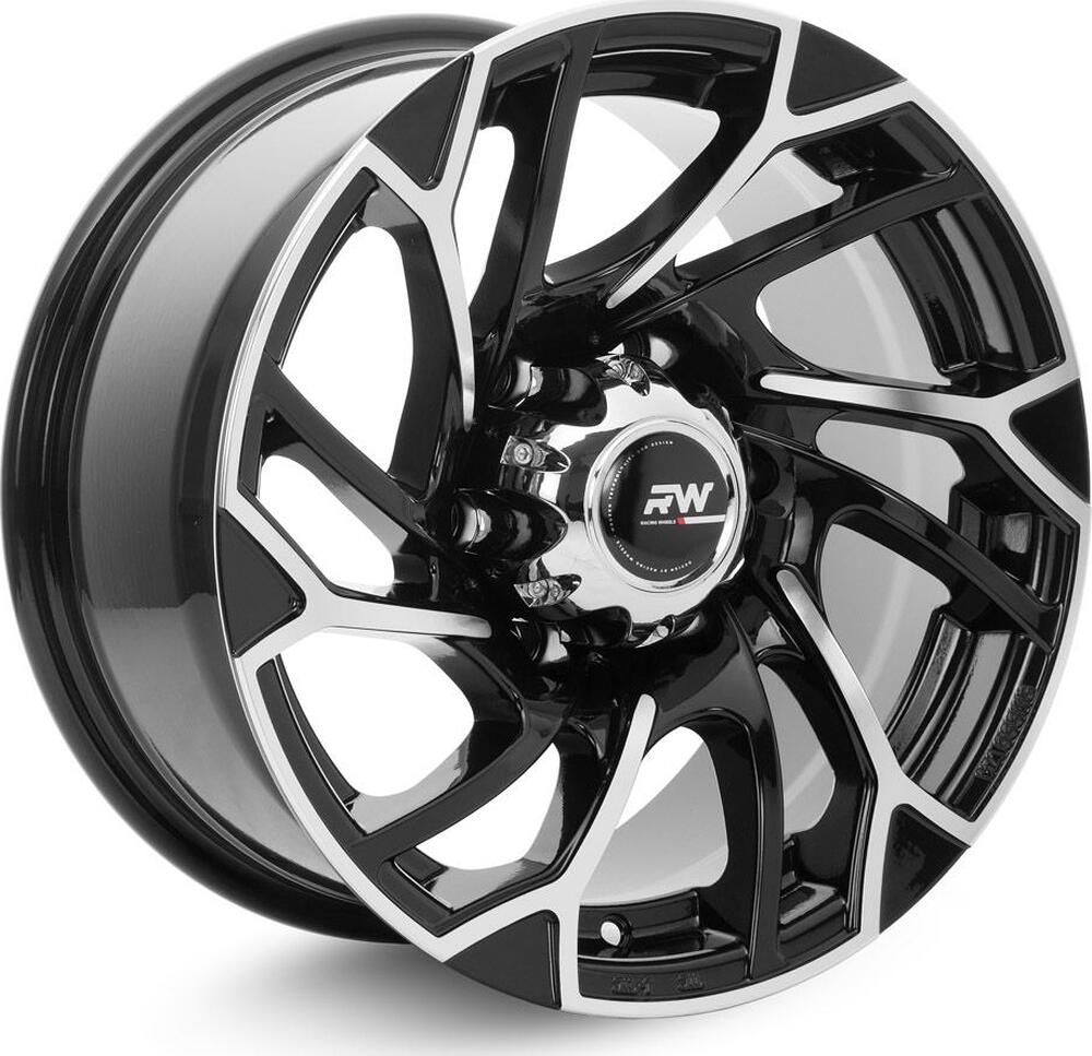 Racing Wheels H-519 7x15 6x139.7 ET -13 Dia 110.5 BK F/P