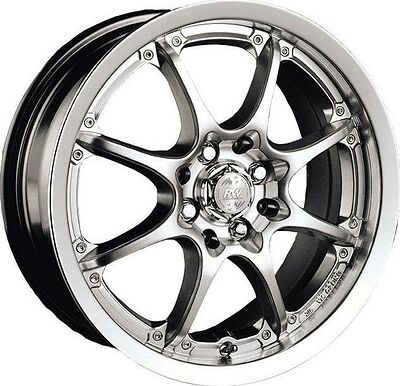 Racing Wheels H-113 5.5x13 4x98 ET 35 Dia 58.6 BL