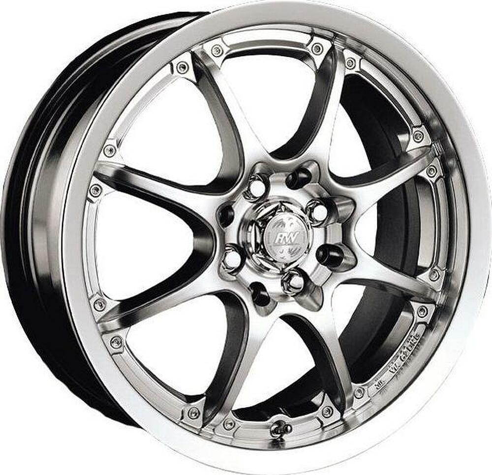 Racing Wheels H-113 5.5x13 4x98 ET 35 Dia 58.6 silver