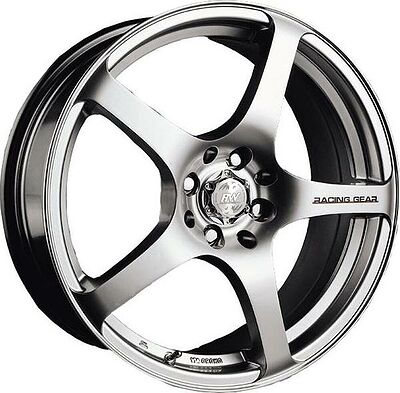 Racing Wheels H-125 6.5x15 5x105 ET 39 Dia 56.6 W F/P