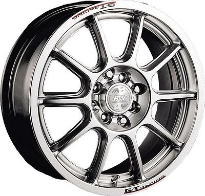 Racing Wheels H-133 5.5x13 4x100 ET 35 Dia 67.1 HP/HS