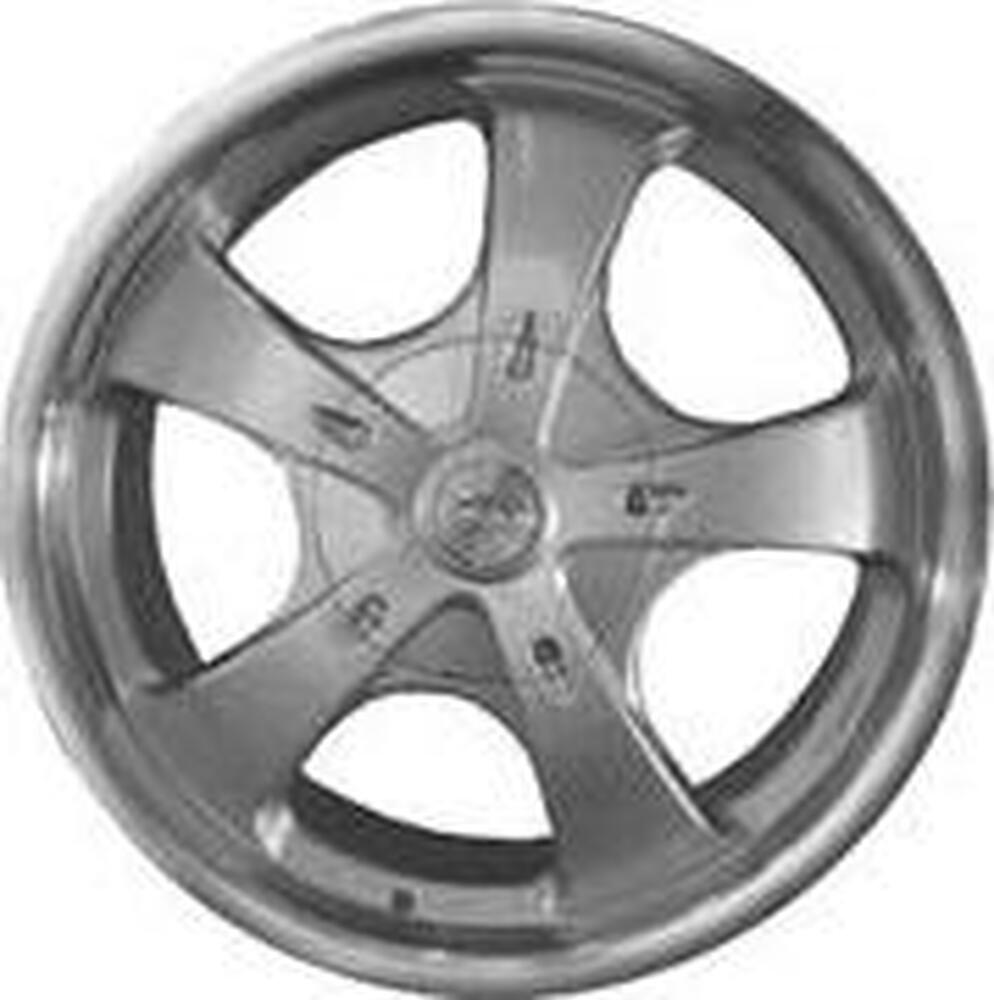 Racing Wheels H-143A 8x18 5x139.7 ET 10 Dia 108 silver