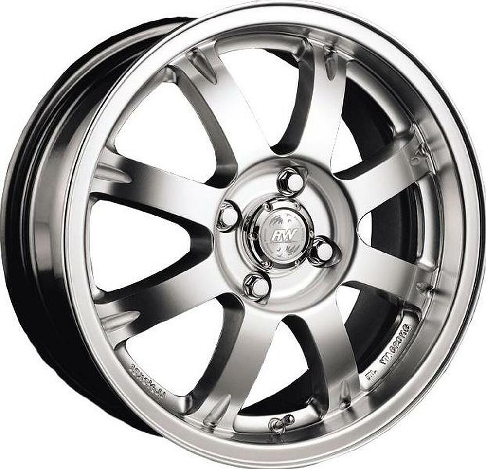 Racing Wheels H-207 6x14 4x98 ET 38 Dia 58.6 BK/PGD