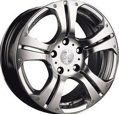 Racing Wheels H-259 7.5x17 5x120 ET 25 Dia 72.6 BK/FP