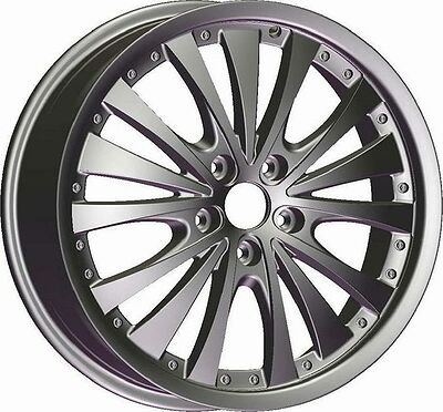 Racing Wheels H-386 7.5x18 5x114.3 ET 45 Dia 73.1 BK F/P