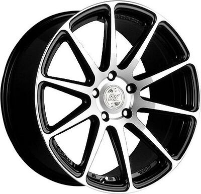 Racing Wheels H-714 7x17 5x108 ET 45 Dia 63.4 BK F/P
