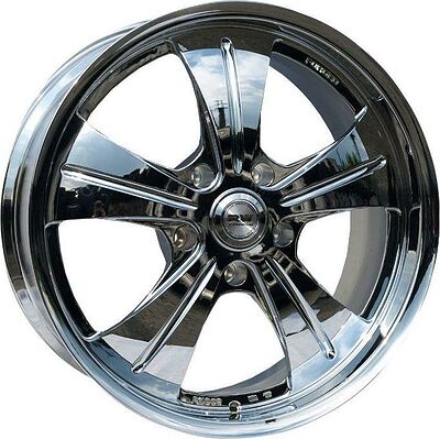 Racing Wheels HF-611 10x22 5x150 ET 45 Dia 110.2 silver