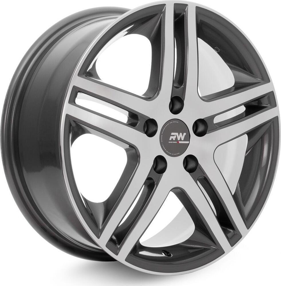 Racing Wheels H-214 7x17 5x114.3 ET 55 Dia 64.1 GM F/P