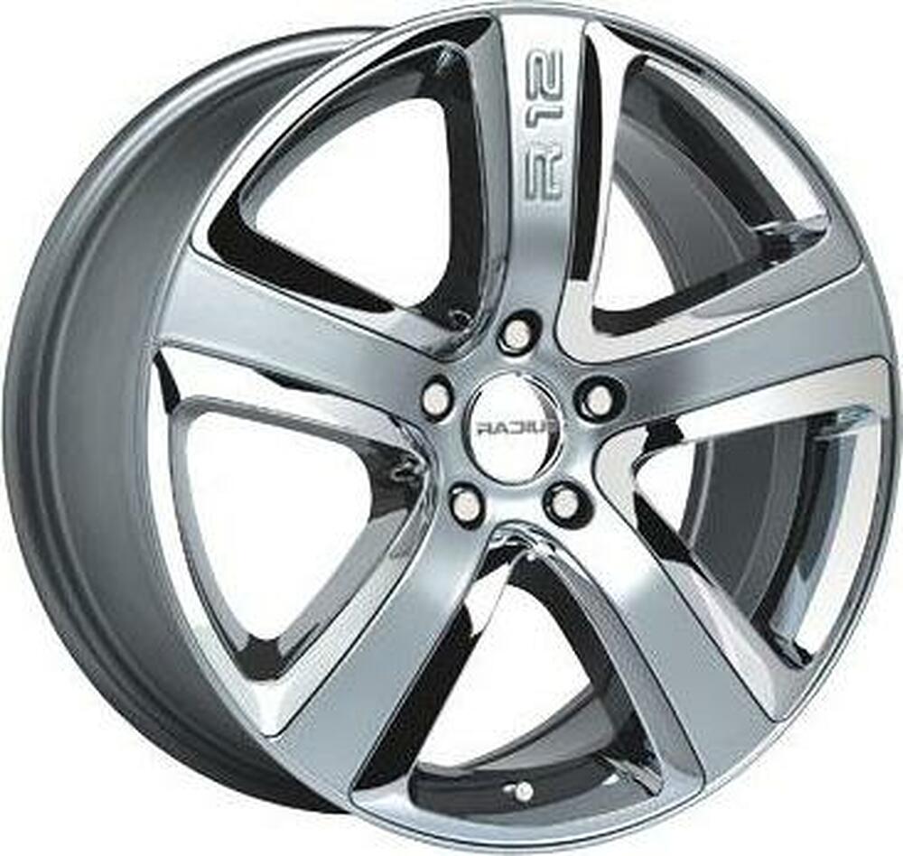 Radius R12 9x19 5x114.3 ET 30 Dia 75 Satin silver