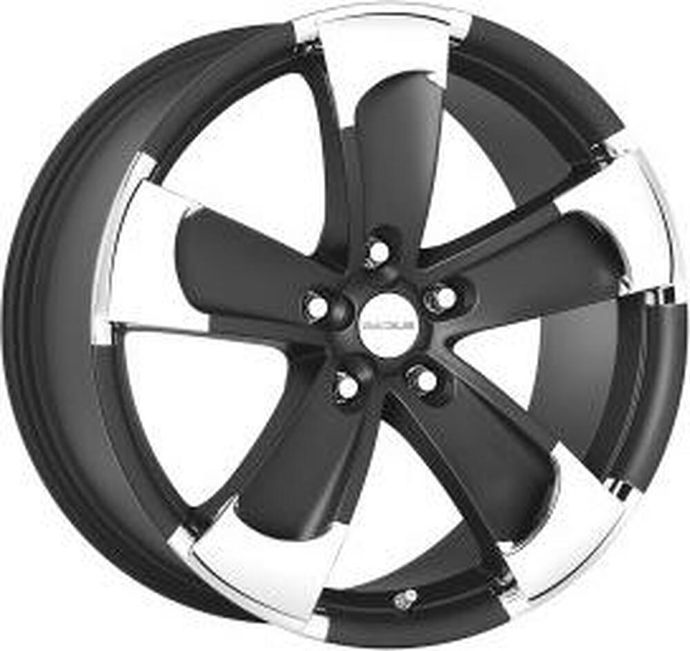 Radius R14 8x18 5x112 ET 42 Dia 75 Matt Black