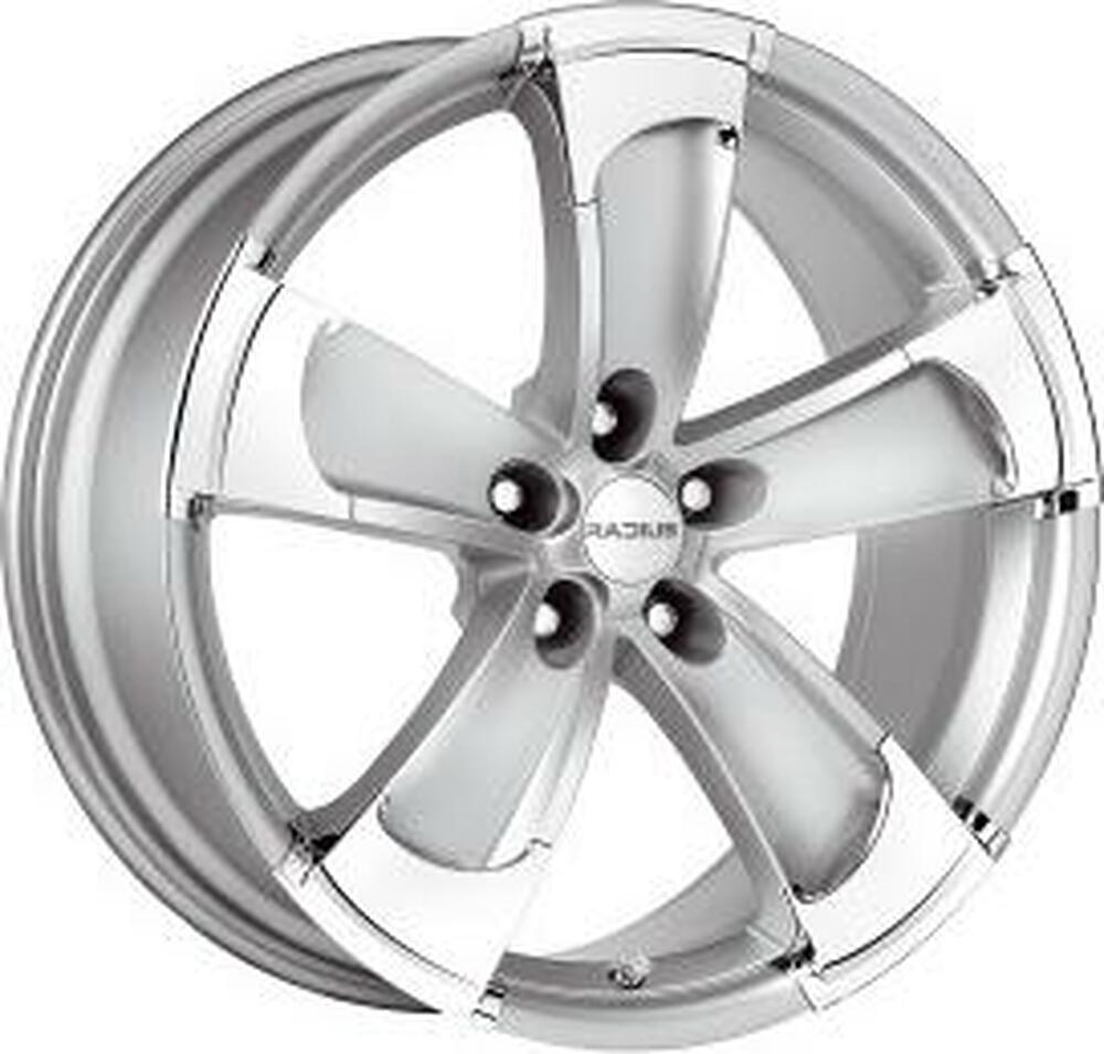 Radius R14 8x18 5x114.3 ET 30 Dia 75 Satin Silver