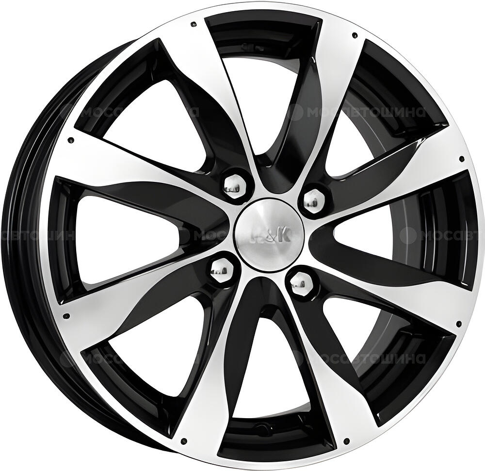 Rapid Джеминиоригинал 6x15 4x114.3 ET 46 Dia 67.1 черный алмаз