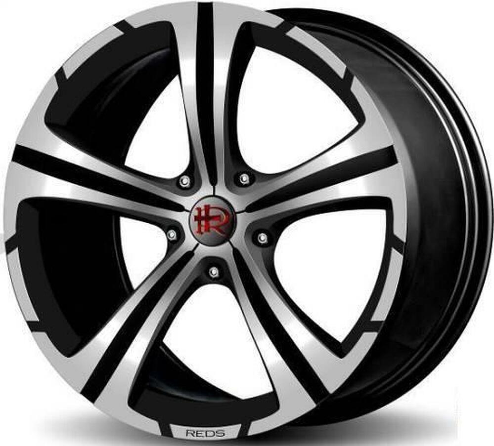 Reds Black Knight 7x16 5x100 ET 35 Dia 72.3 silver