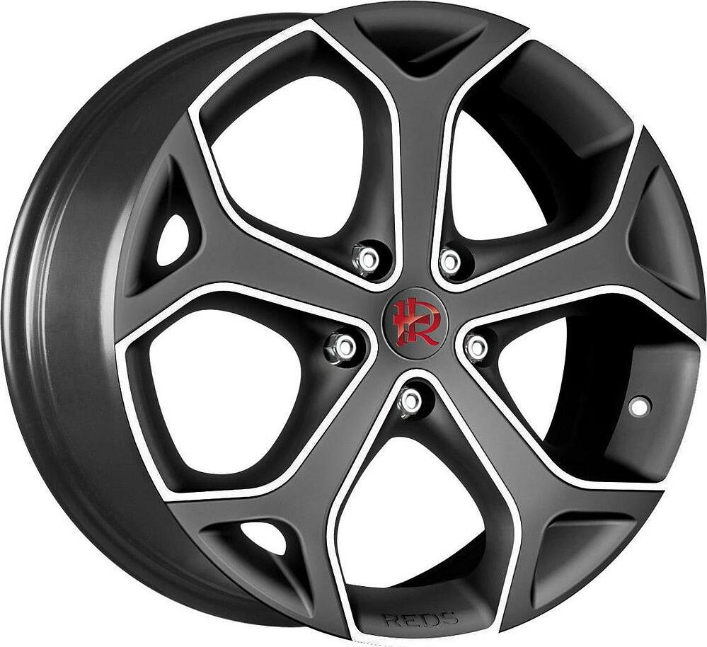 Reds Dark Blade 6x14 4x100 ET 35 Dia 72.3 Matt Antraciet Polished