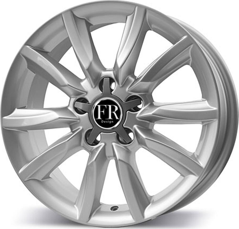 Replica A28 7.5x17 5x112 ET 45 Dia 66.6 silver