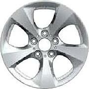 Replica B107R 8x17 5x120 ET 43 Dia 72.6 silver