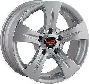Replica B67 8x17 5x120 ET 34 Dia 72.5 silver