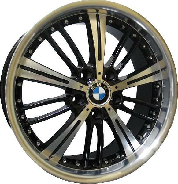 Replica BM12 8x17 5x120 ET 30 Dia 72.6 silver