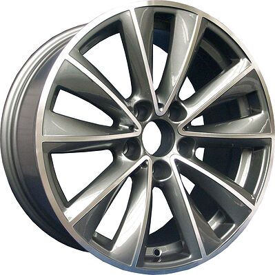 Replica BM538 6.5x16 5x120 ET 35 Dia 72.6 Silver
