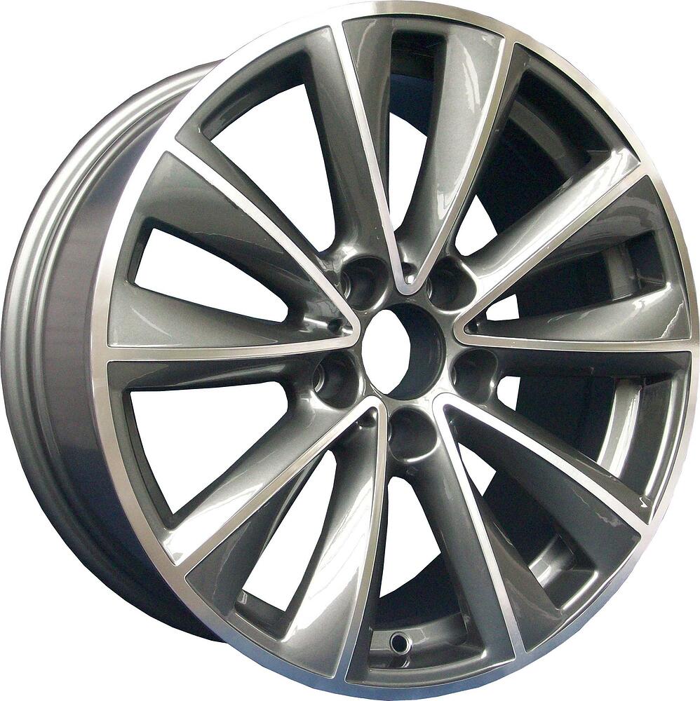 Replica BM538 7.5x17 5x120 ET 35 Dia 72.6 Silver