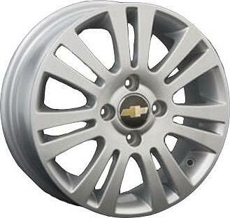 Replica CH10 5.5x14 4x100 ET 45 Dia 56.6 silver