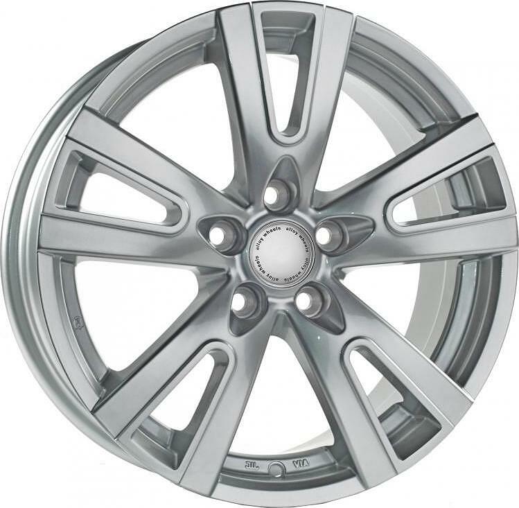 Replica CH55 7x17 5x105 ET 41 Dia 56.6 silver