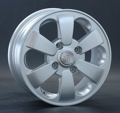 Replica GM32 5.5x14 4x100 ET 49 Dia 56.6 silver