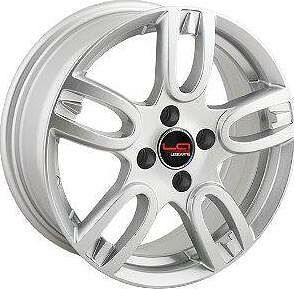 Replica GM44 5.5x14 4x100 ET 45 Dia 56.6 silver