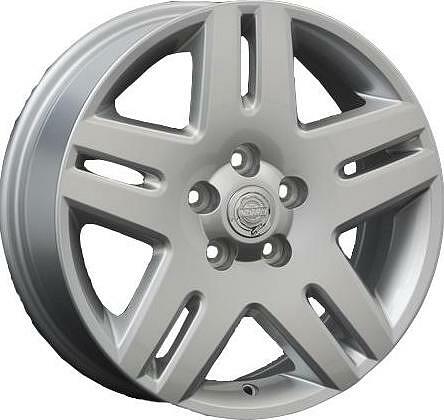 Replica CR6 6.5x17 5x114.3 ET 39 Dia 67.1 silver