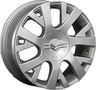 Replica CI4 6.5x16 4x108 ET 26 Dia 65.1 silver