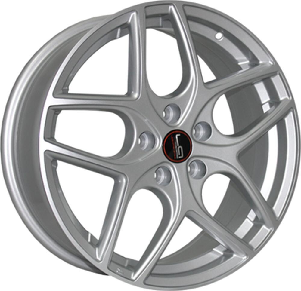 Ford FD105 7x17 5x108 ET 52 Dia 63.3 silver