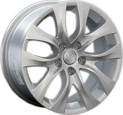 Replica FD78 7x17 5x108 ET 52.5 Dia 63.3 silver