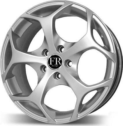 Replica FR619 7x17 5x108 ET 50 Dia 63.4 silver