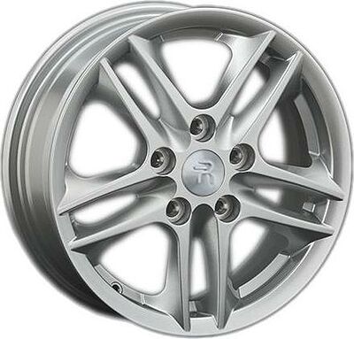 Replica HM10 5.5x15 5x114.3 ET 47 Dia 67.1 silver