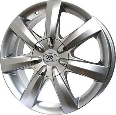 Replica BK066 7x17 5x114.3 ET 55 Dia 64.1 silver