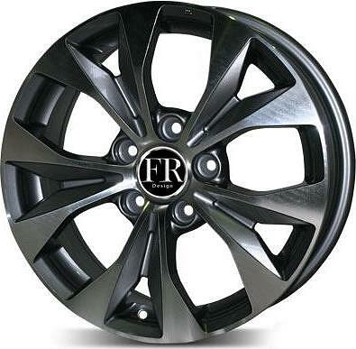Replica FR606 7x17 5x114.3 ET 45 Dia 64.1 MG